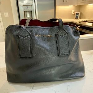 Marc Jacobs Black Leather Handbag